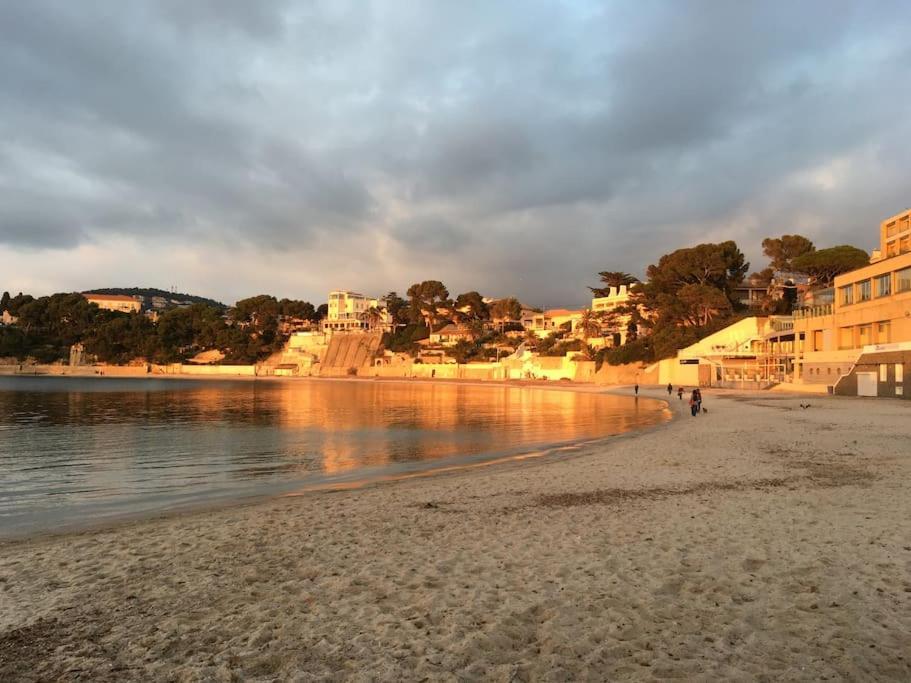 Au Coeur Et Au Calme De Bandol, Parking Et Climatisation Leilighet Eksteriør bilde